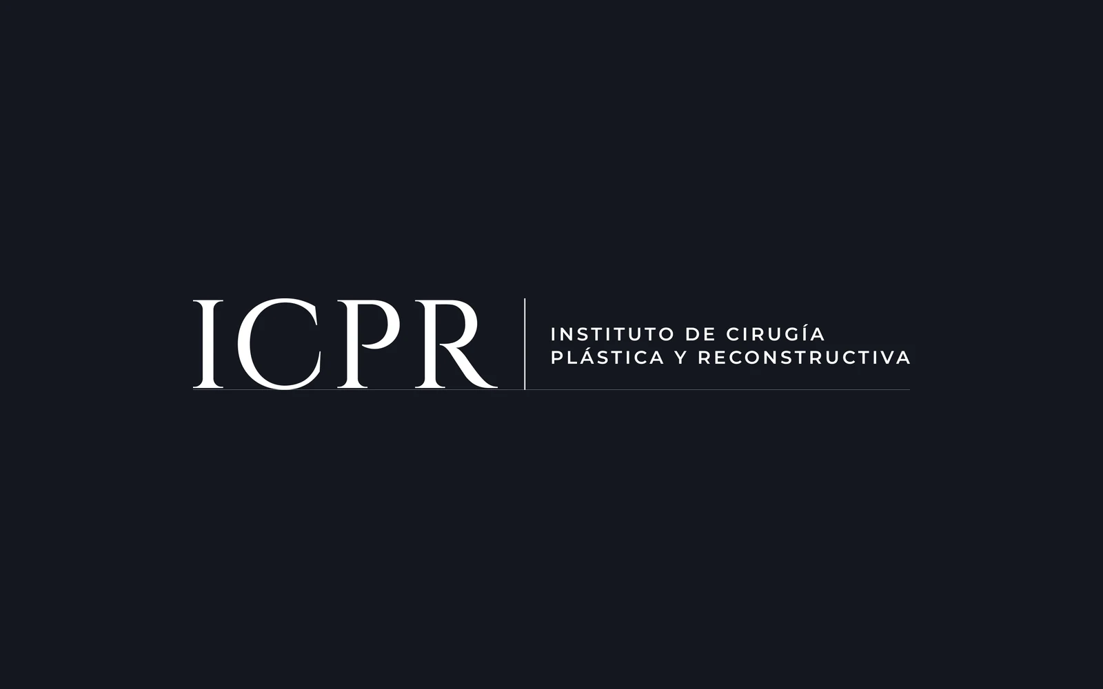 Identidad de marca para ICPR